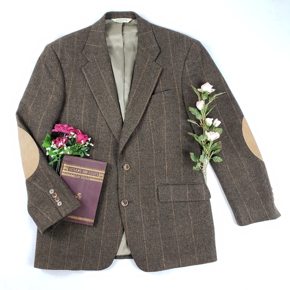 Vintage Other - Vintage wool menswear blazer jacket